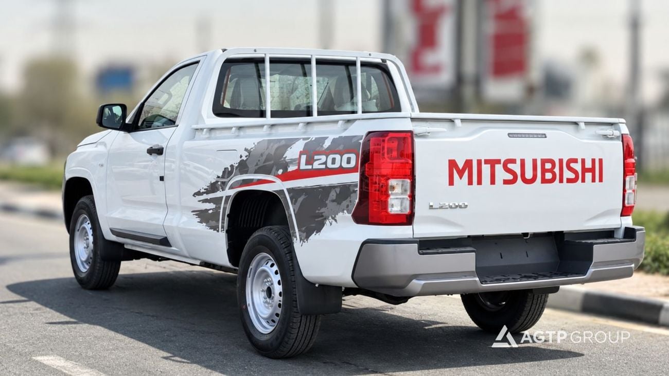 ميتسوبيشي L200 GL محرك ديزل سعة 2.4 لتر | ناقل حركة يدوي | دفع رباعي | كابينة مفردة | مواصفات خليجية | خيار أساسي | أب