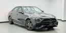 مرسيدس بنز C 200 PREMIUM PLUS 2025 Mercedes-Benz C200, 5 Year Mercedes Warranty + Service Contract, Full Mercedes Ser