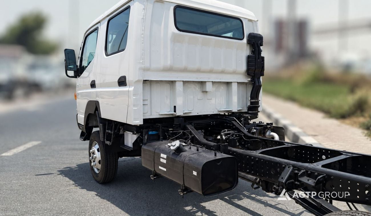 Mitsubishi Canter STANDARD Double Cab | 3.0L Turbo Diesel | Manual | 4x4 | White | Basic Option | Cab & Chassis | READY EXPORT