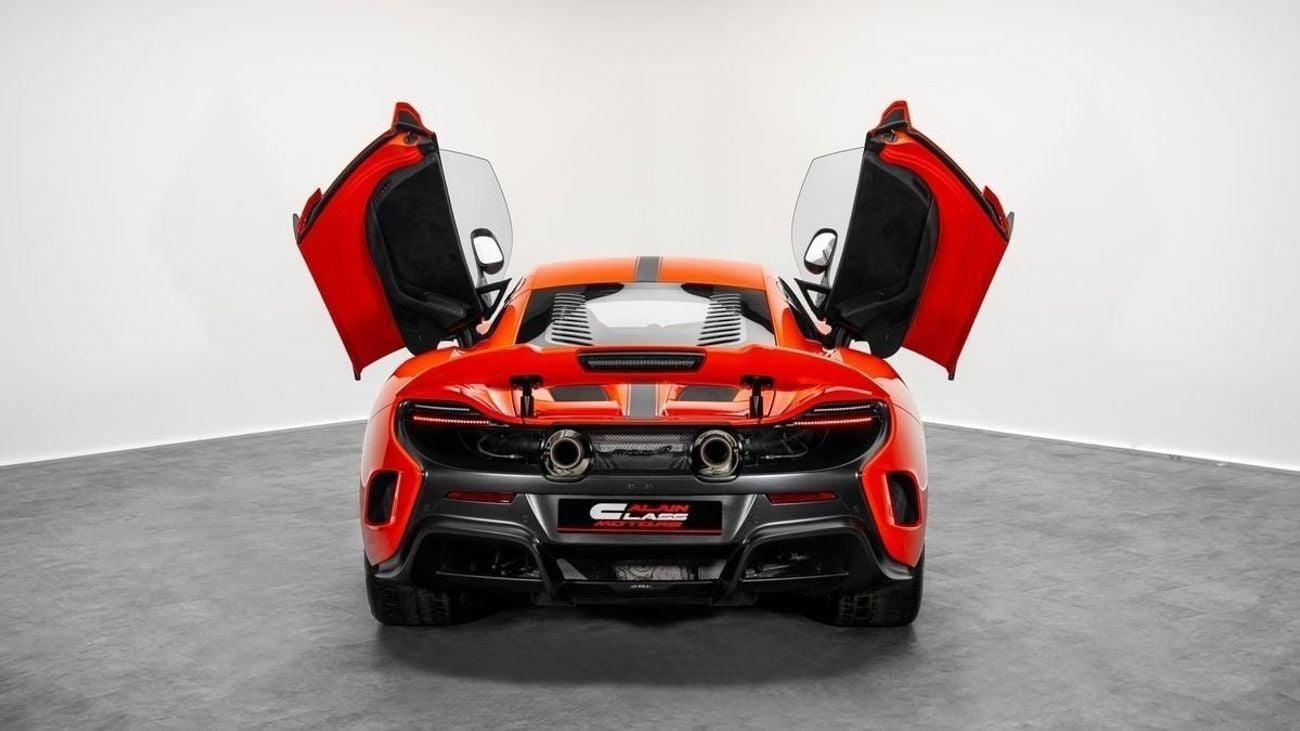 McLaren 675LT COUPE - 2016 - GCC Specs - Delivery Mileage