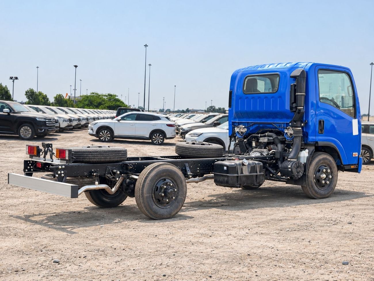 Isuzu NPR 71 - 2026 Isuzu NPR71 - Single Cab Chassis Truck - 4.6L Diesel Manual Blue