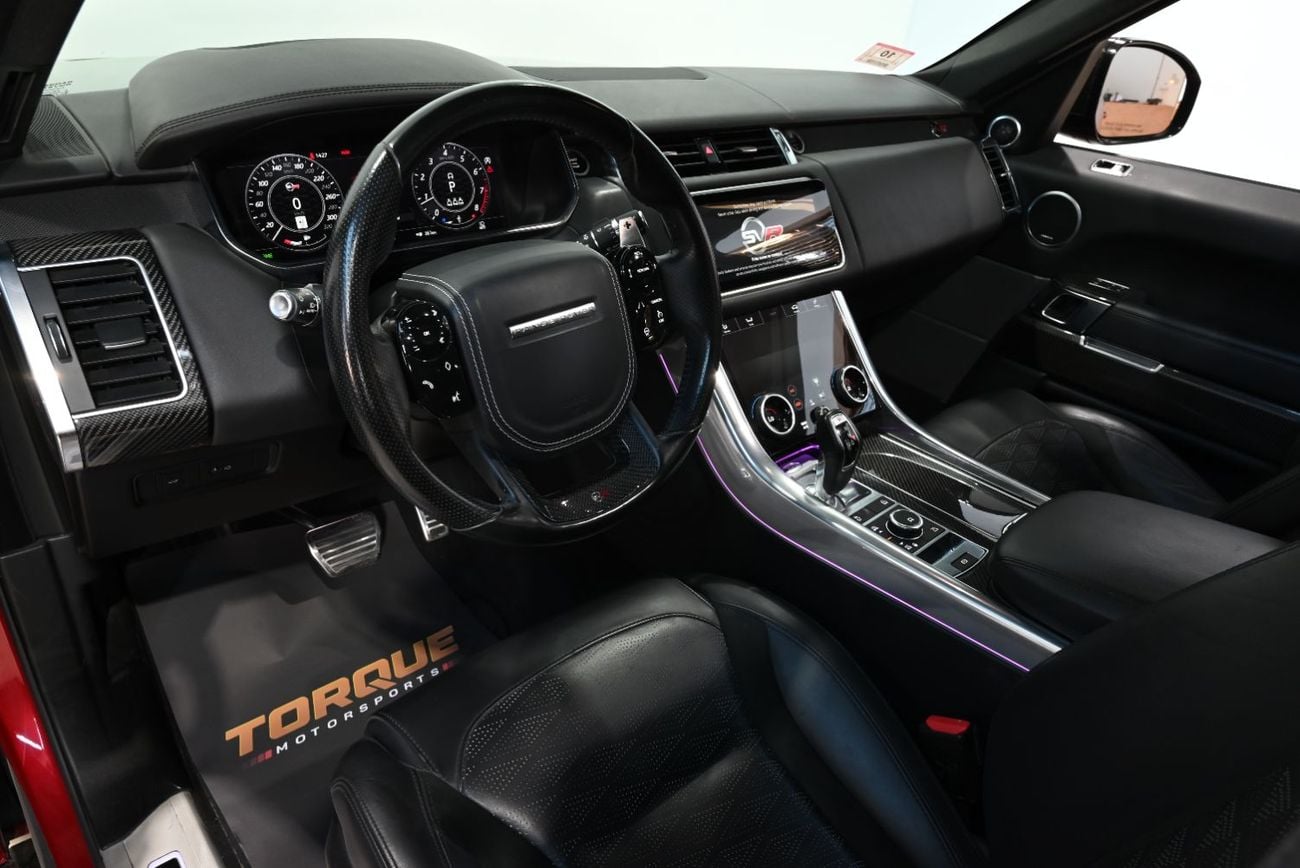 Land Rover Range Rover Sport SVR 2021 Range Rover Sport SVR Carbon Edition, Service History, 1 Year Warranty, Excellent Condition