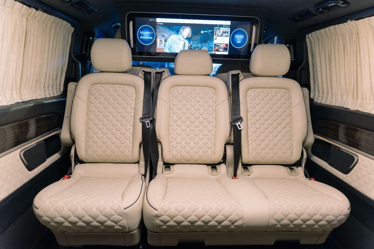 Mercedes Benz V 250 Barugzai VIP Free Maybach Bodykit | Original Mercedes-Benz VIP seats | Brand New Interior