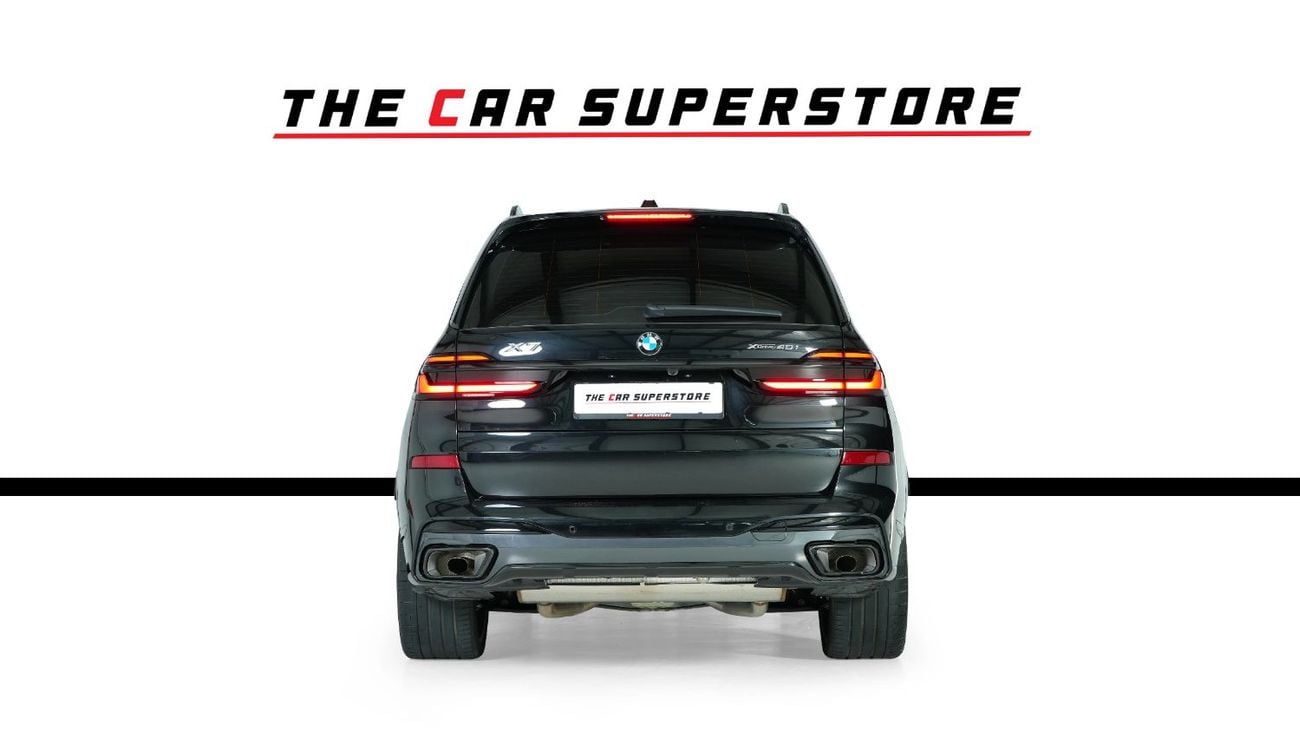 بي أم دبليو X7 XDRIVE40I M SPORT ماستر كلاس - دول مجلس التعاون الخليجي - 7 مقاعد - ضمان وخدمة بي إم دبليو حتى 30/06/2029