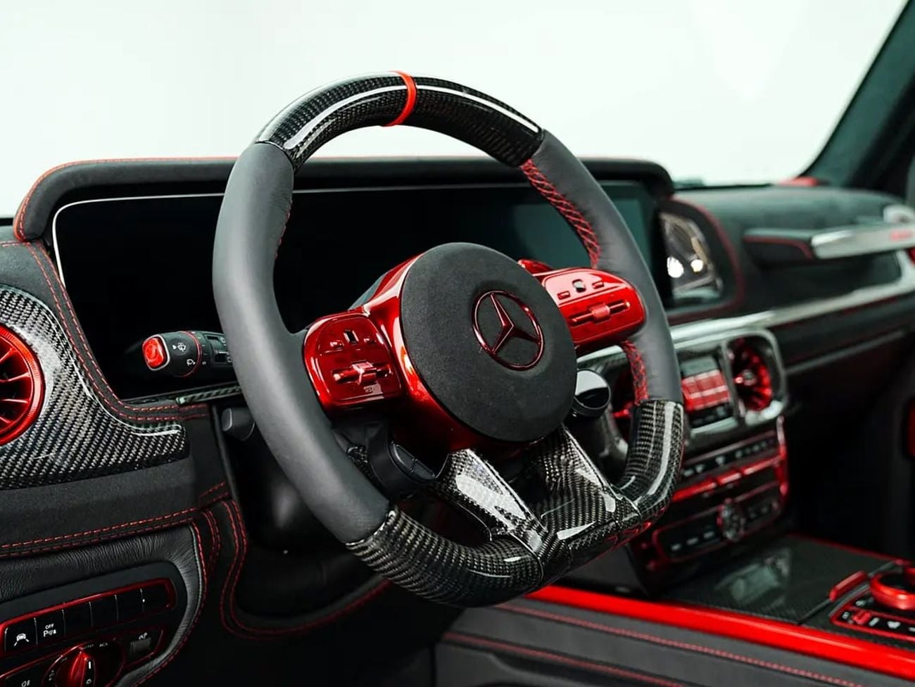 Mercedes Benz G63 AMG STANDARD WARRANTY | FULL OPTION | ROCKET 900 KIT | CUSTOM LEATHER ALCANTARA INTERIOR
