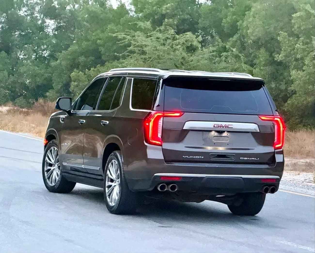 GMC Yukon DENALI | GCC Specs | Pristine Condition جمس دينالي صبغ وكالة خليجي