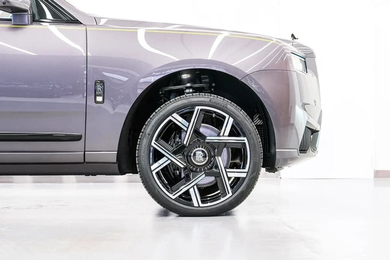 رولز رويس كولينان BLACK BADGE | GCC Specs | AS Brand | WARRANTY SERVICE | FREE ACCIDANT