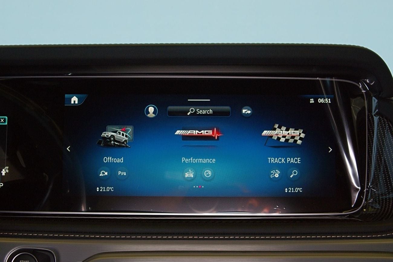مرسيدس بنز G 63 AMG STANDARD مرسيدس بنز الفئة G موديل 2026، طراز G 63 AMG - مواصفات دول مجلس التعاون الخليجي - ضمان جارجاش