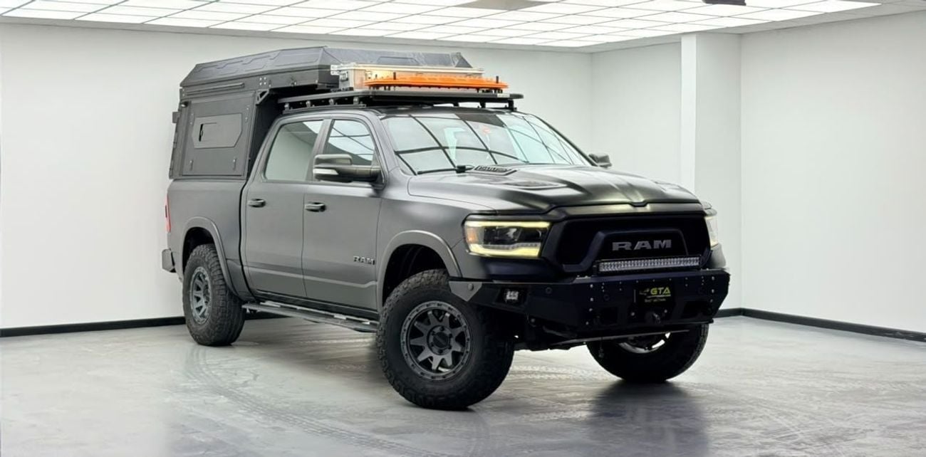 RAM 1500 REBEL 2021 RAM 1500 Rebel Double Cab / Camper Conversion, Warranty, Full Service History, GCC.