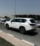 Lexus LX700h SIGNATURE LX700 3.5 Hybrid without Auto Park White Color with Black interior 2026 Model
