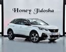 Peugeot 3008 GT LINE EXCELLENT DEAL for our Peugeot 3008 Turbo ( 2020 Model ) in White Color GCC Specs