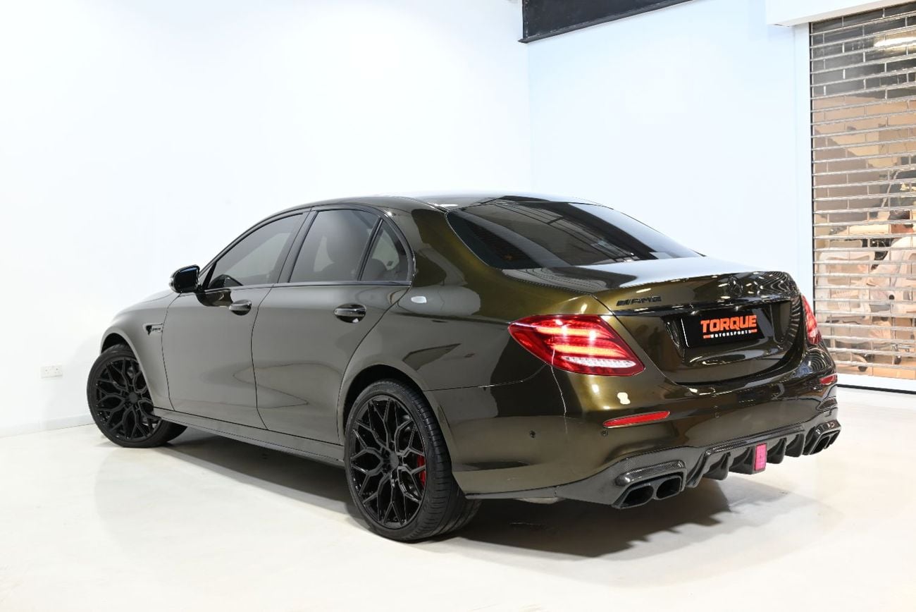 Mercedes Benz E63 AMG S 2018 Mercedes-Benz E63 S AMG 4MATIC+, Service History, Excellent Condition, Clean Title