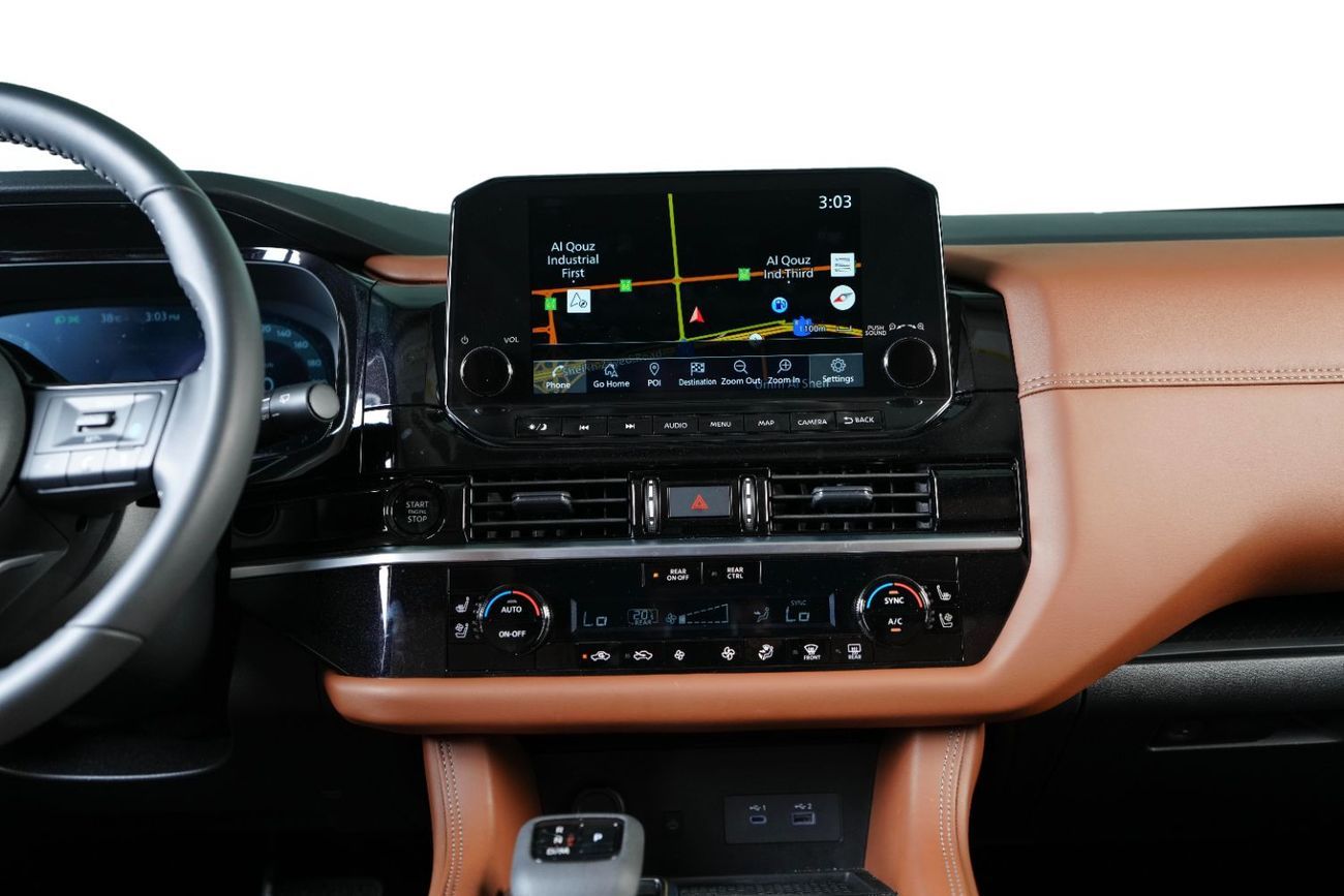 Nissan Pathfinder SL 4WD-7 Seats-Low Mileage-warranty valid till 2031 & service contract valid till 2029