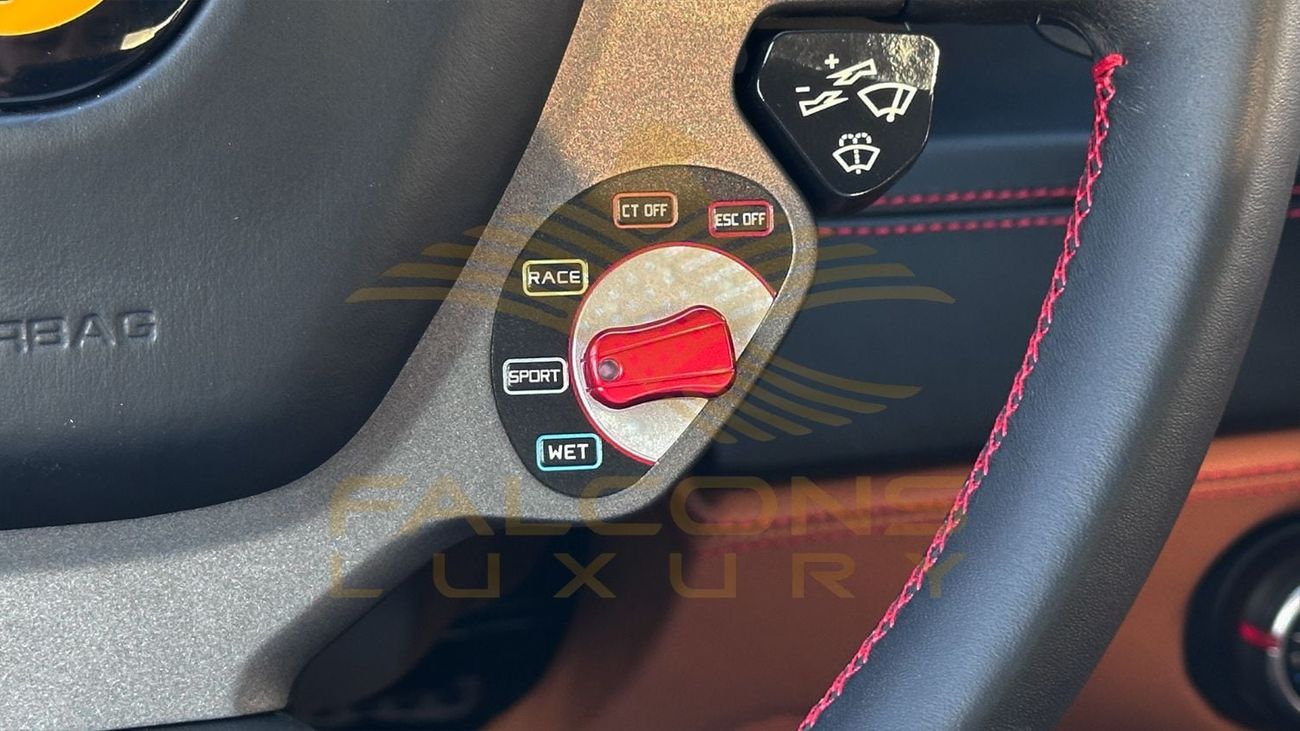 فيراري 488 GTB HIGH SPEC فيراري 488 GTB ستاندرد موديل 2016 - مواصفات كورية - حالة ممتازة