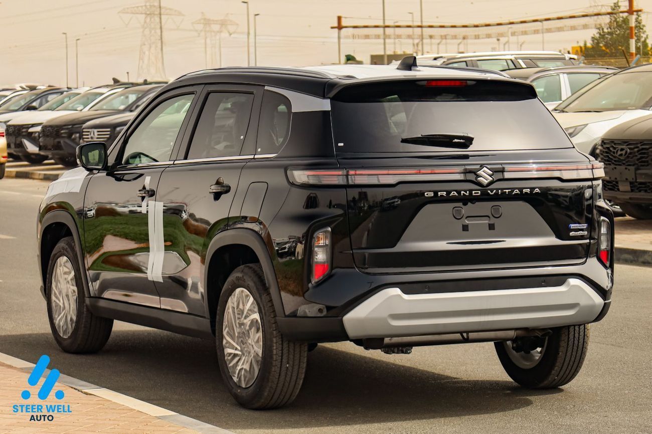 سوزوكي جراند فيتارا GLX 2026 Hybrid SUV | 1.5L Hybrid | Paddle Shift | 2WD ALLGRIP+Diff Lock | Export Only