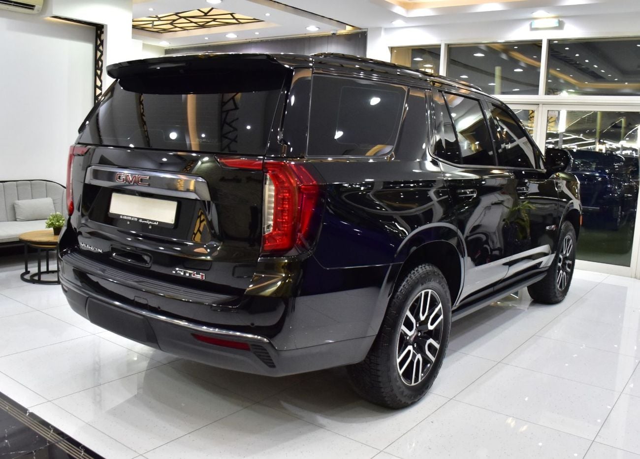 GMC Yukon AT4 EXCELLENT DEAL for our GMC Yukon AT4 ( 2023 Model ) in Black Color GCC Specs