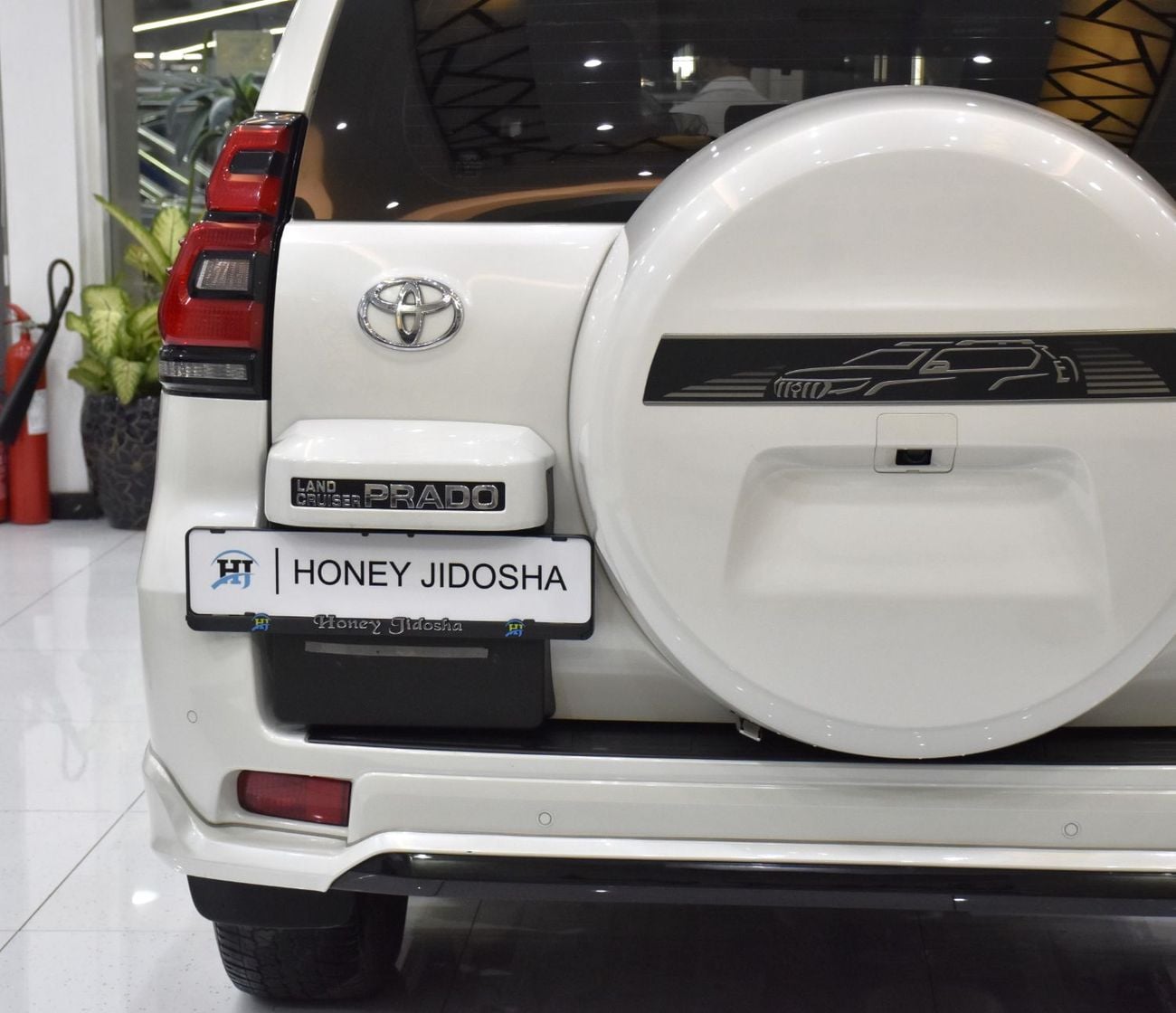Toyota Prado VXR EXCELLENT DEAL for our Toyota Prado VXR ( 2023 Model ) in White Color GCC Specs