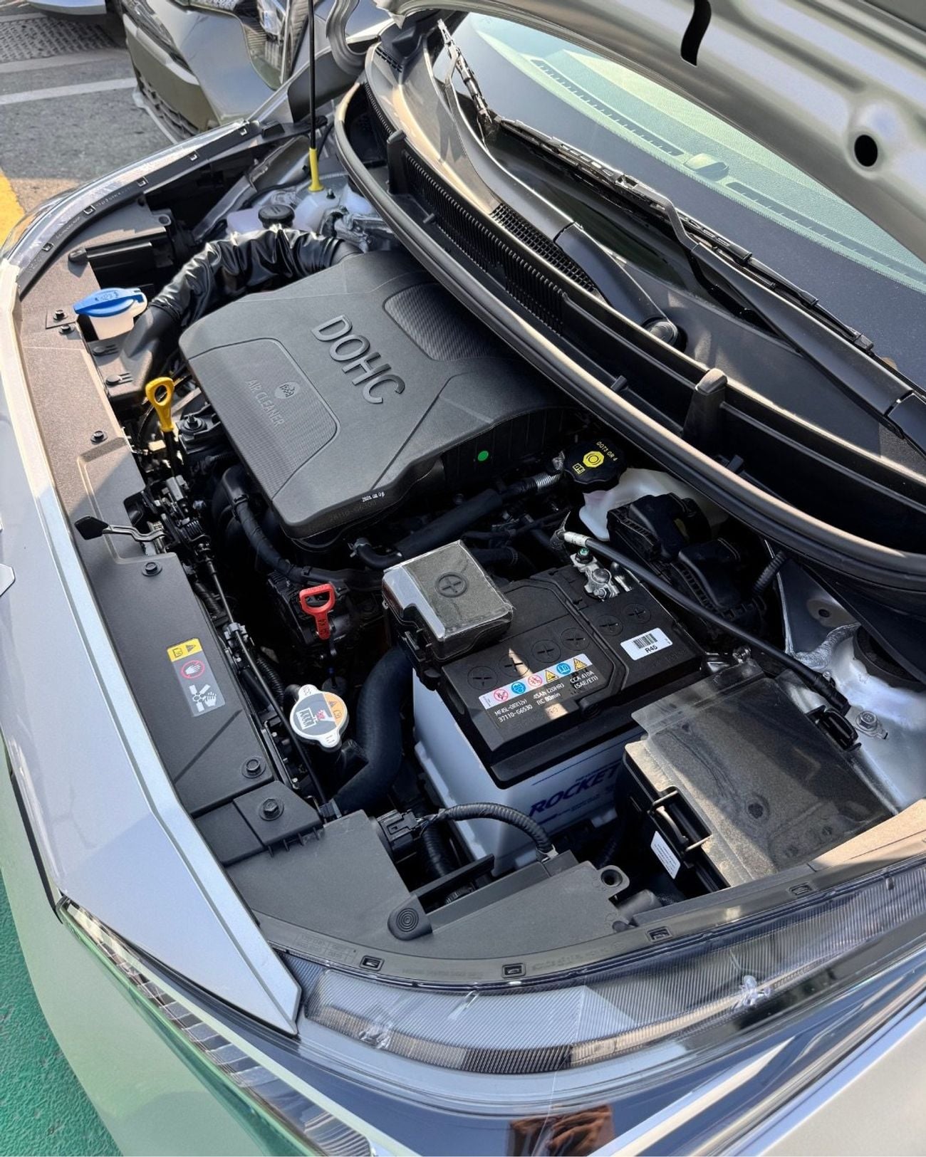Kia Picanto with sunroof GCC 1.2L - 2 AIRBAG ( 2027 MODEL )