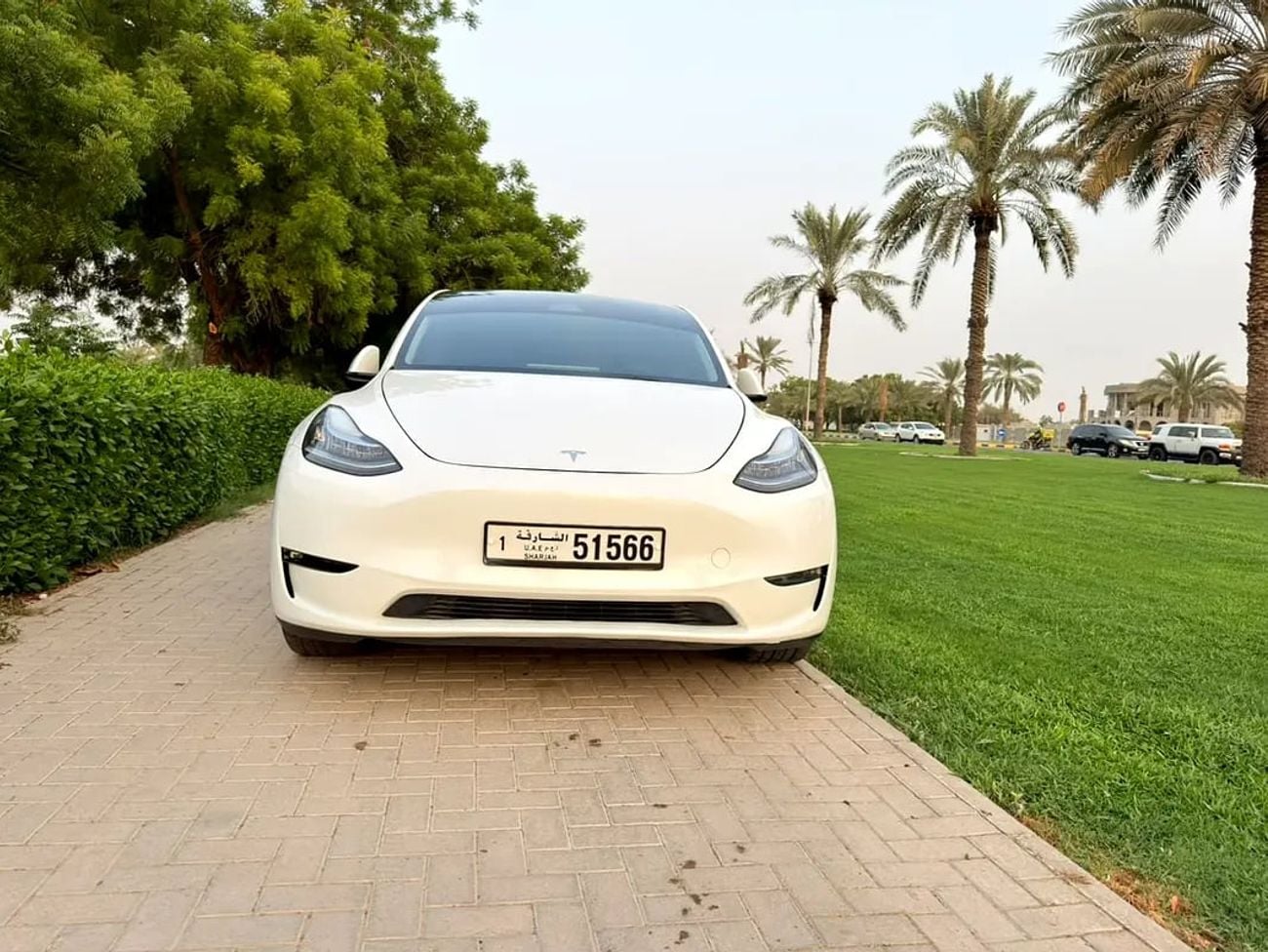 Tesla Model Y LONG RANGE - American Specs ADNOC PASS Cetficate