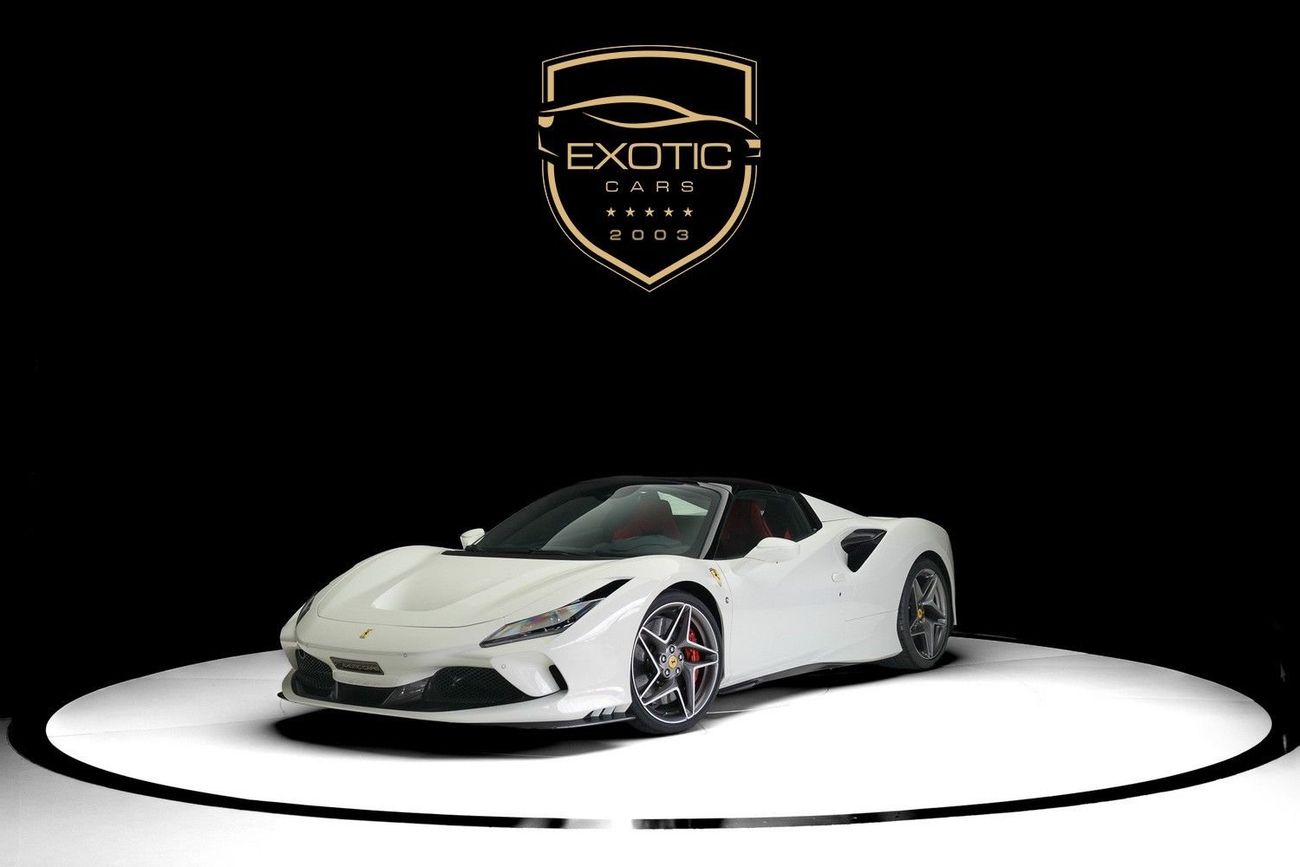 فيراري ف ٨ سبيدر STD (3.9L · 8 Cyl · Automatic · Petrol · Convertible · Rear Wheel Drive · 2 Seats · 2 Door)