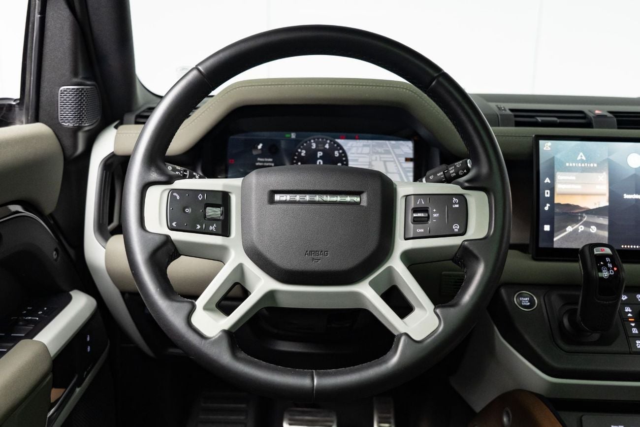 Land Rover Defender 110 SE P300 BUY NOW, PAY 2027 | THE BLACKLINE STANDARD | 2028 Al Tayer Warranty, GCC