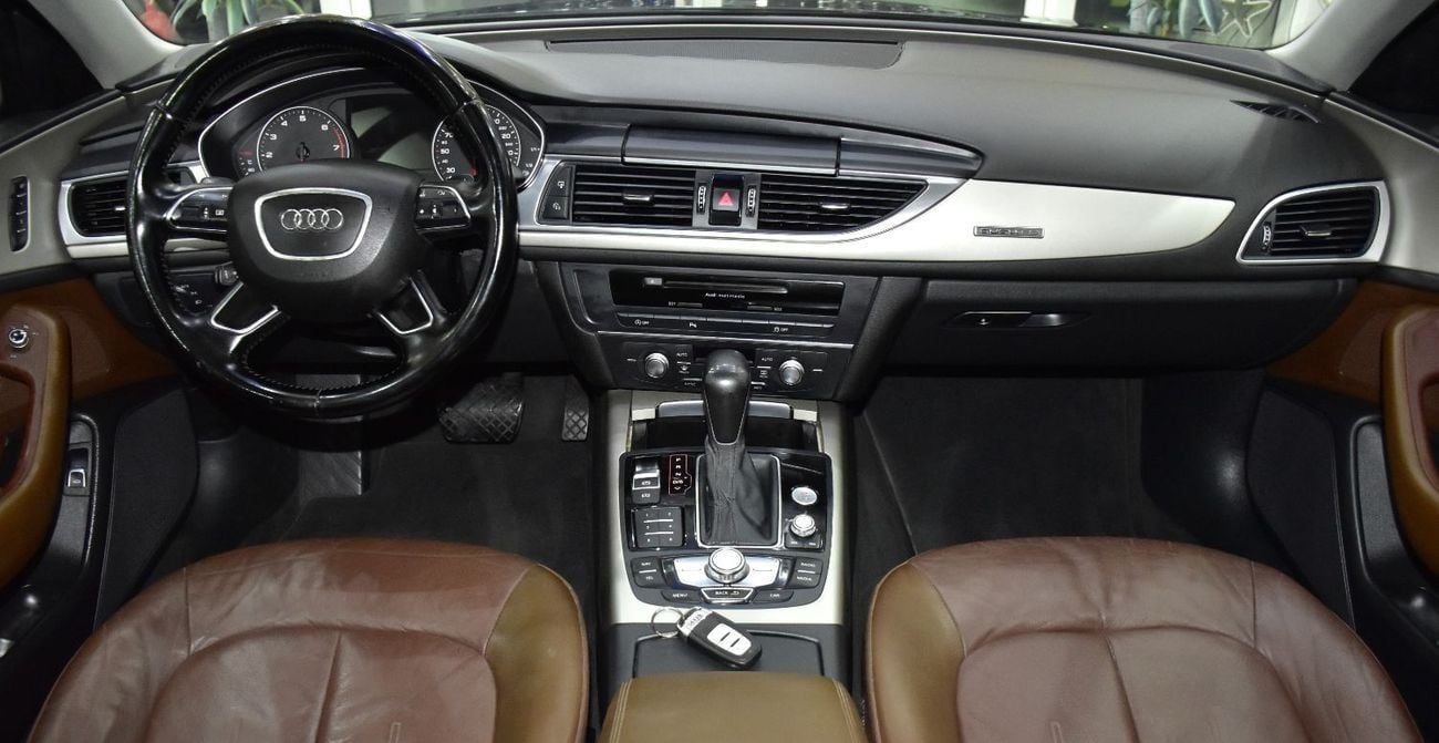أودي A6 35 FSI EXCELLENT DEAL for our Audi A6 ( 2016 Model ) in Black Color GCC Specs