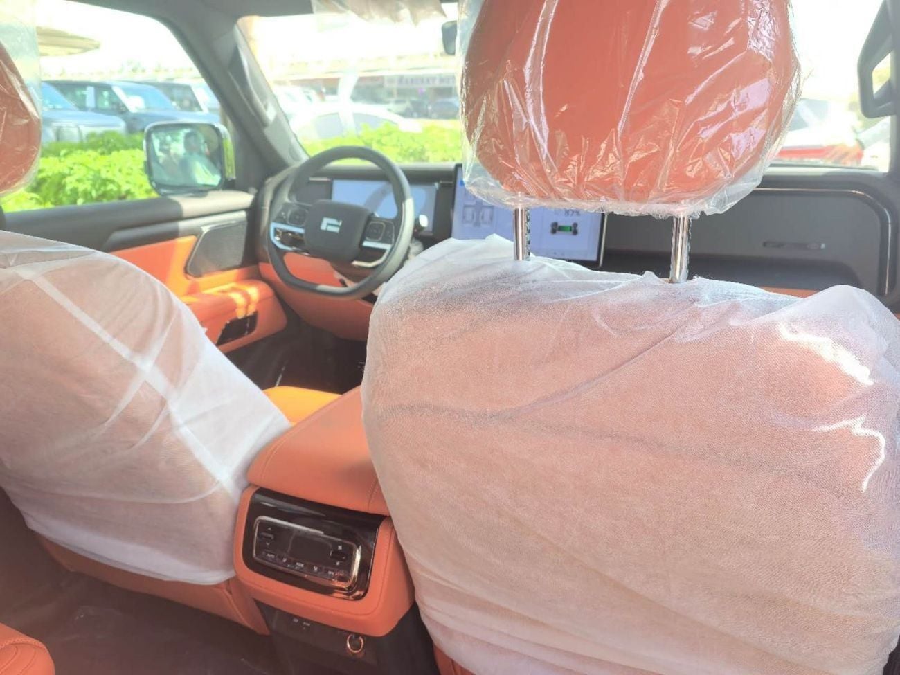 روكس 01 PRESTIGE 6 seats white-orange