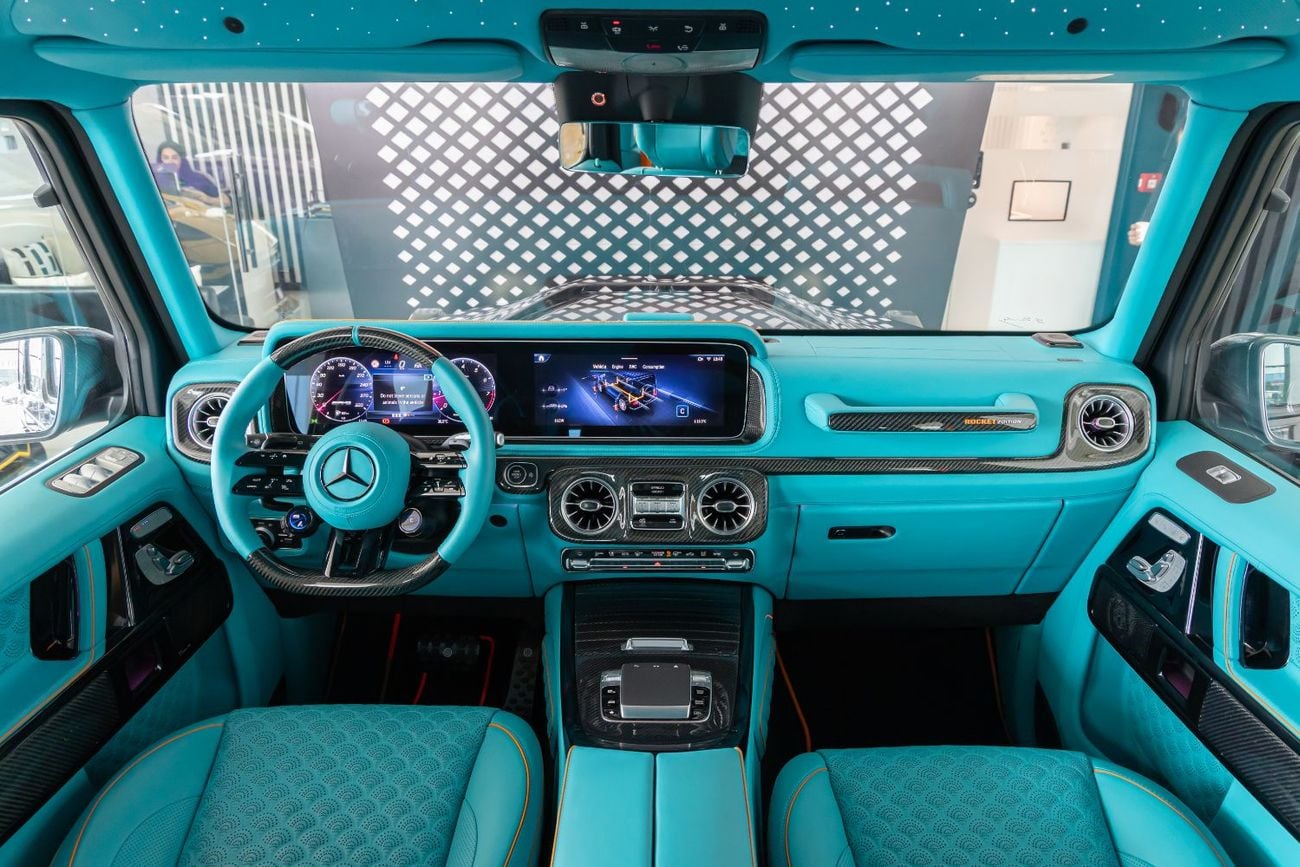 Mercedes Benz G63 AMG Mercedes Benz 900 ROCKET EDITION | Brabus Kit | 2025 | Performance package | Full carbon Fiber Exter