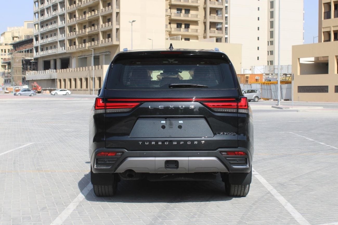 لكزس LX 700h سيجنتشر متوفر LX700H 7S نظام ركن آلي كامل 2026 أسود-أحمر