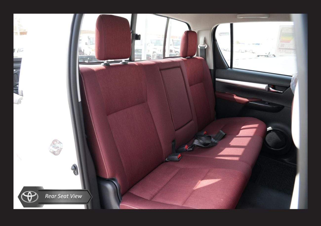 تويوتا هيلوكس GLX TOYOTA HILUX 2.7L 4X4 GLX D/C MID(i) M/T PTR