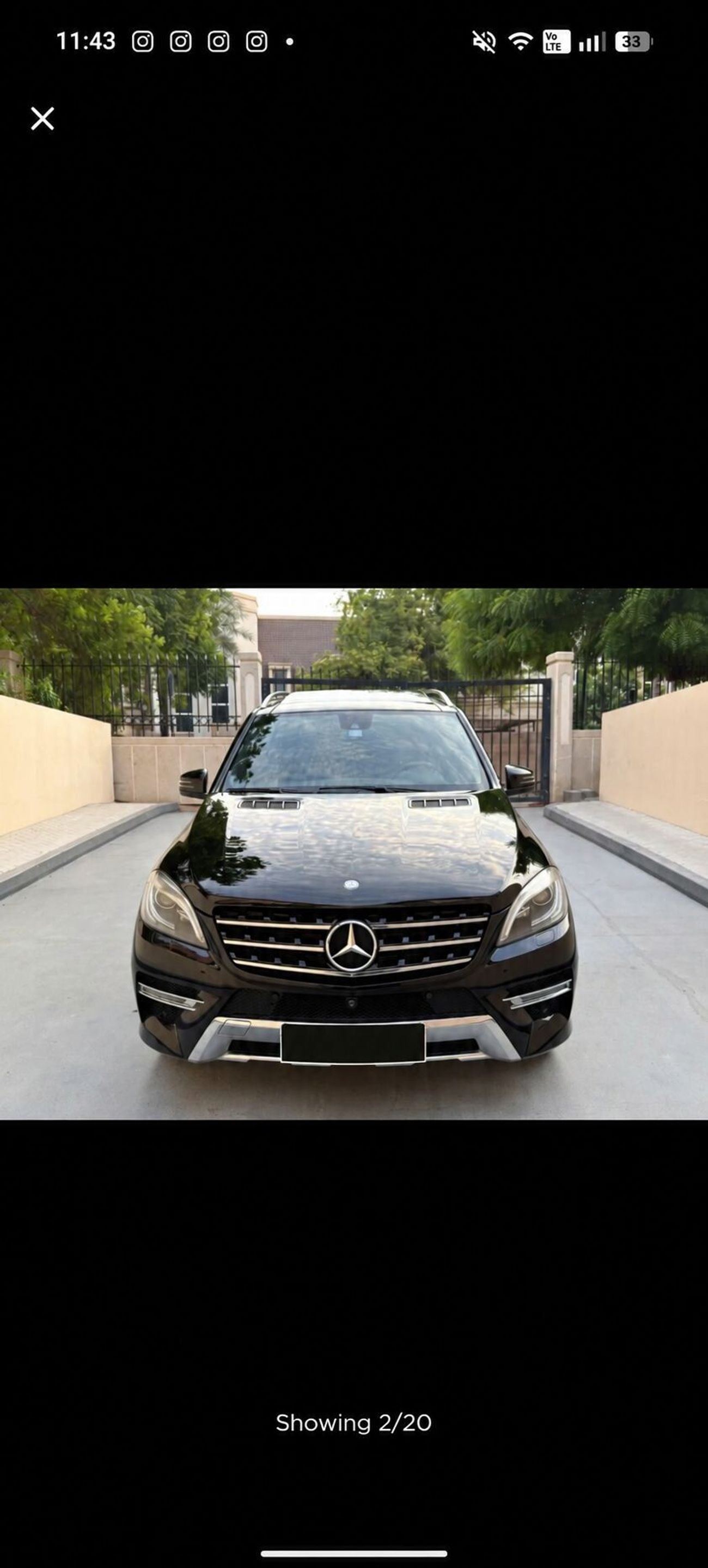 مرسيدس بنز ML 400 ستاندارد STANDARD