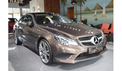 Mercedes-Benz E200 100% Not Flooded | Avantgarde E-200 | Coupe | GCC Specs | Excellent Condition | Accident Free | Sing