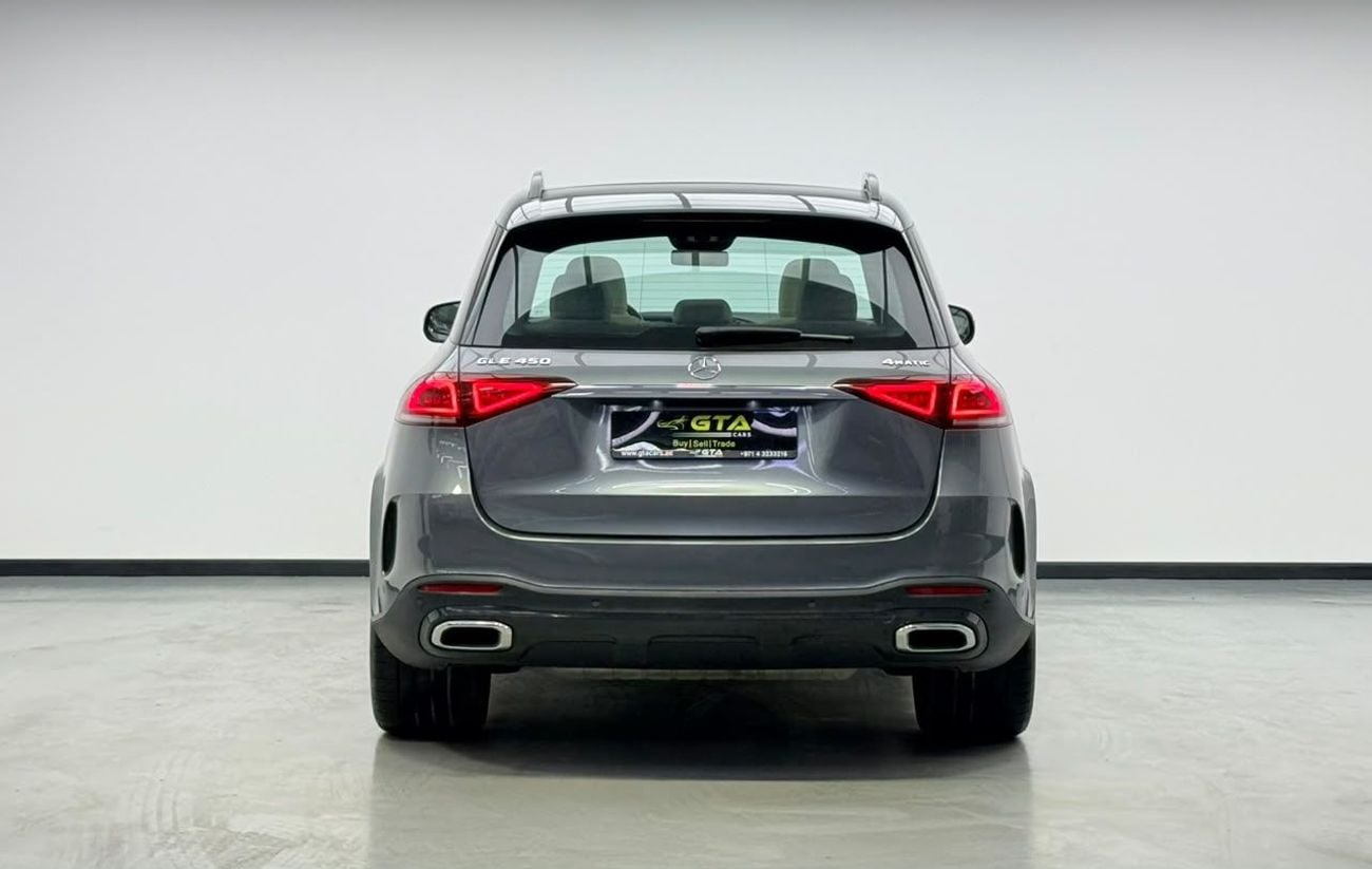 مرسيدس بنز GLE 450 4MATIC مرسيدس بنز GLE450 AMG 4MATIC موديل 2021، مع ضمان، وسجل صيانة كامل لدى مرسيدس، كاملة المواصفات، خليجي