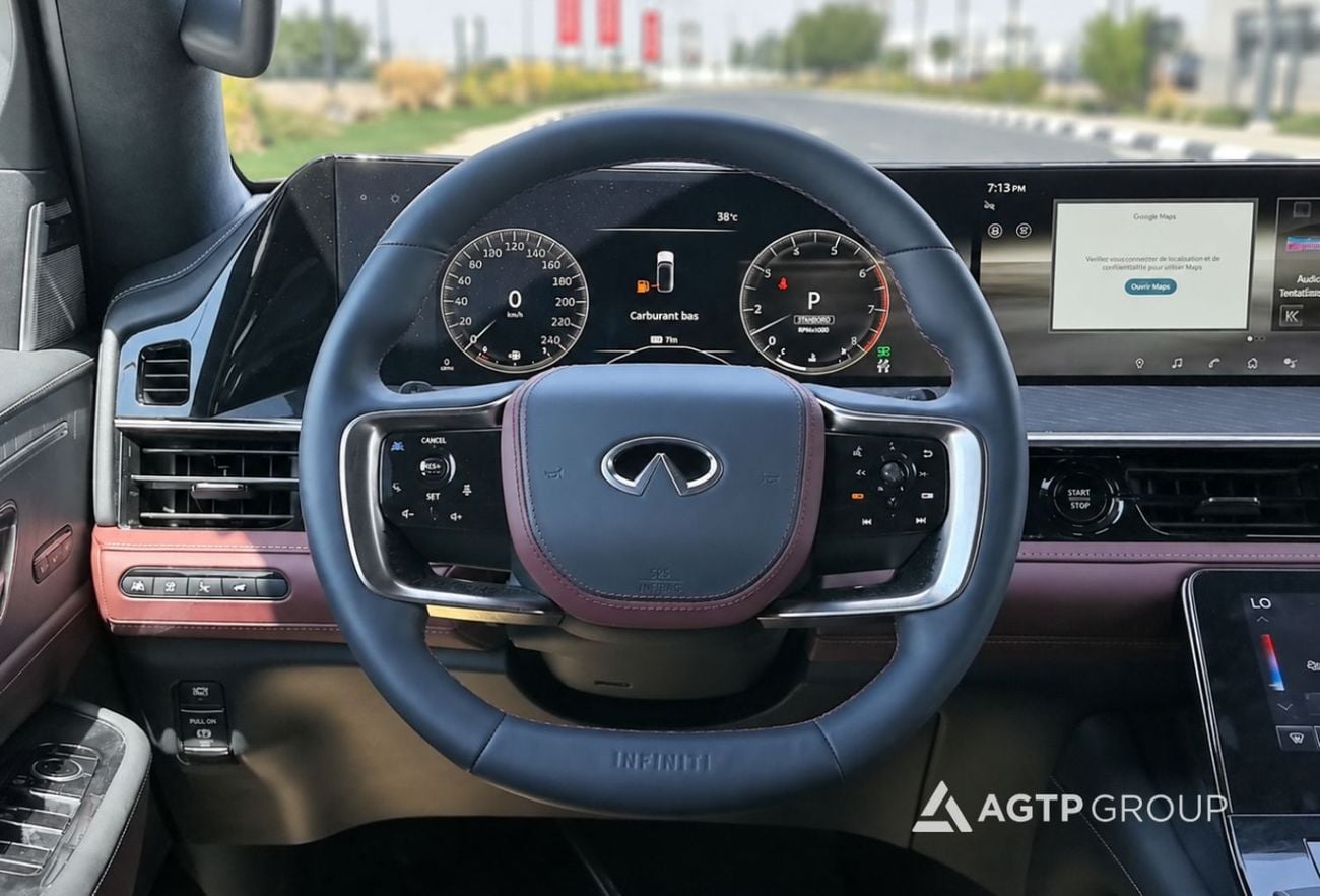 Infiniti QX80 AUTOGRAPH CAPTAIN CHAIRS 3.5L V6 Twin-Turbo | Klipsch Audio | AWD | GCC Specs | FULL OPTION