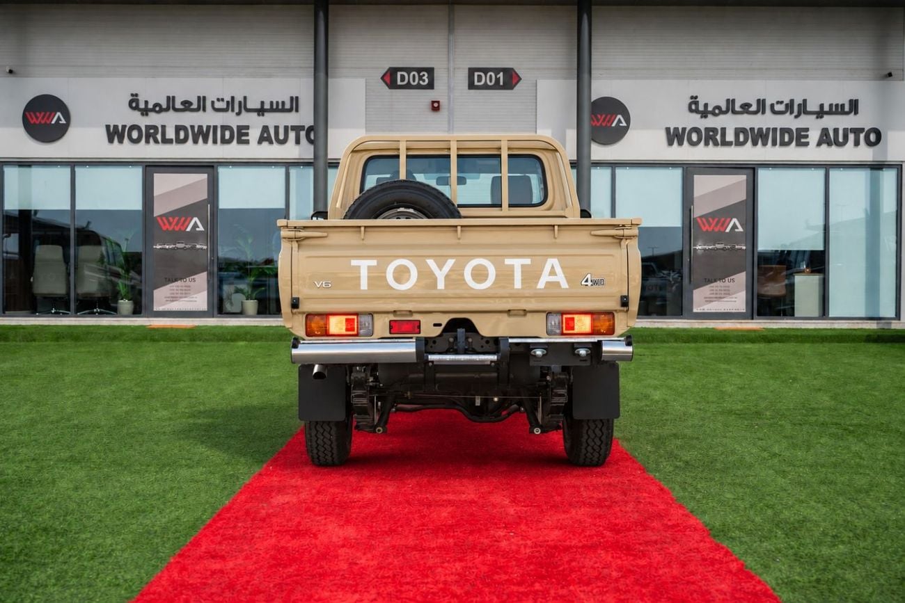 تويوتا لاند كروزر بيك أب 70 LC 79 STD-E1 AUTOMATIC 2026 MODEL