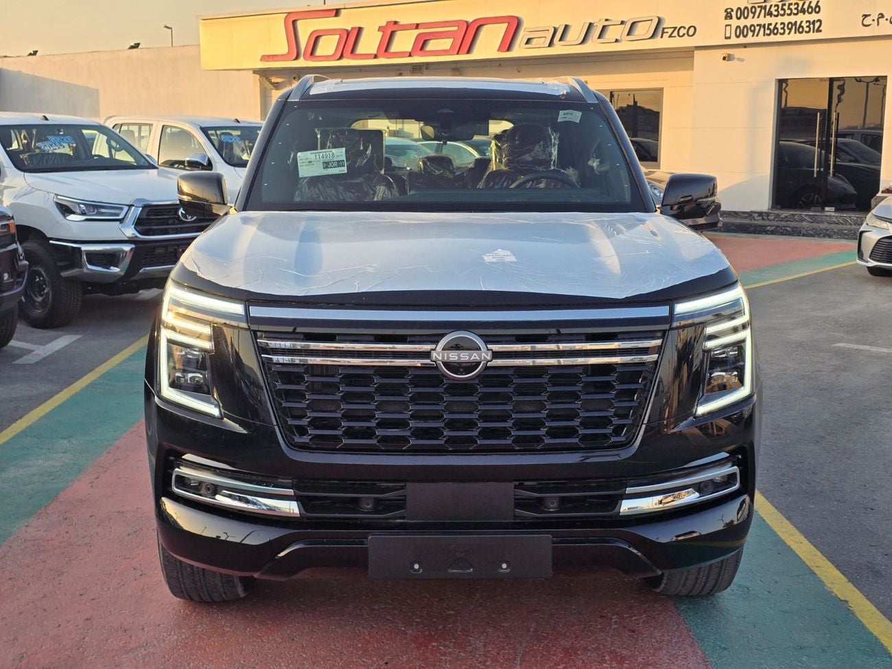 Nissan Patrol LE PLATINUM CITY Nissan Patrol LE Platinum363 3.5l twin turbo A/T 4WD SUV GCC Black Color 2026 Model