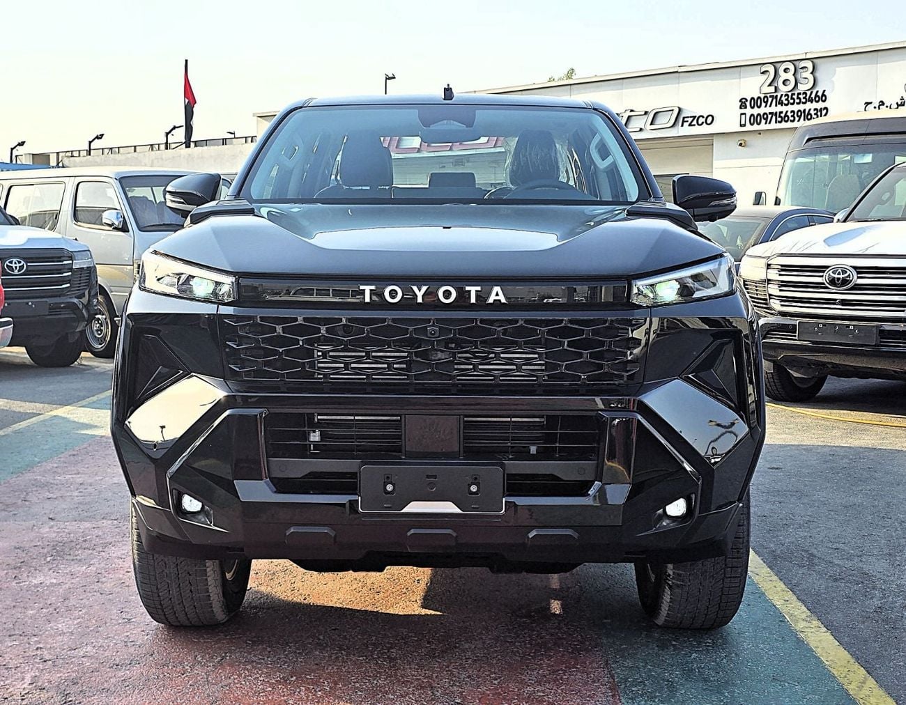 Toyota Hilux ADVENTURE Toyota Hilux New shape D.C 2.8l Turbo Diesel A/T 4WD Black Color 2026 Model