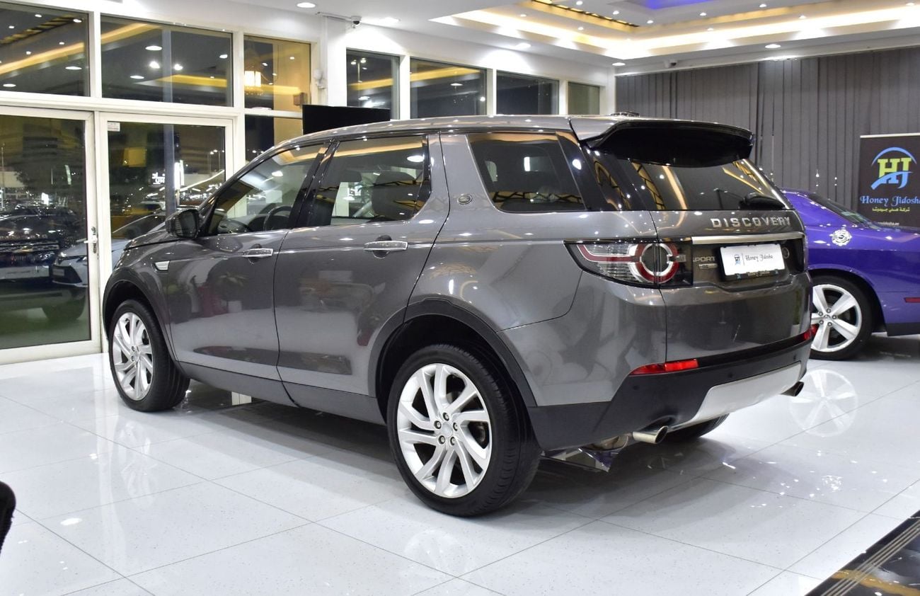 لاند روفر دسكفري سبورت HSE LUXURY EXCELLENT DEAL for our Land Rover Discovery Sport HSE Luxury ( 2016 Model ) in Grey Color GCC Specs