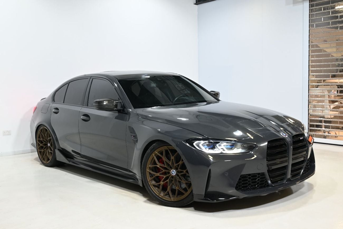 بي أم دبليو M3 كومبيتيشن سيارة BMW M3 كومبيتشن موديل 2021، سجل صيانة كامل، ضمان لمدة عام، عداد كيلومترات منخفض