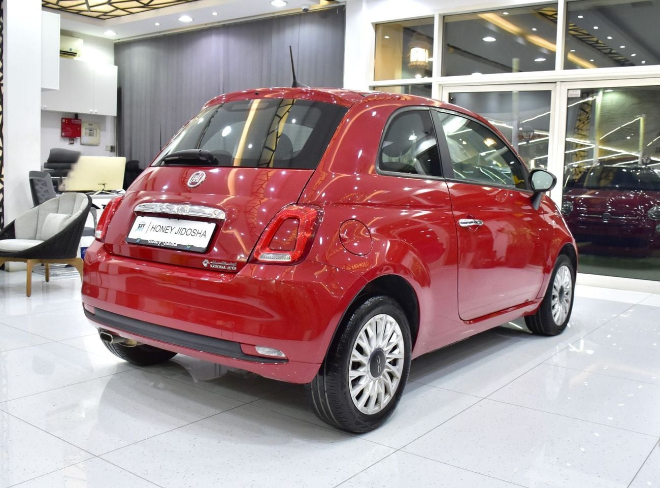 Fiat 500 DOLCEVITA EXCELLENT DEAL for our Fiat 500 Dolcevita ( 2024 Model ) in Red Color GCC Specs