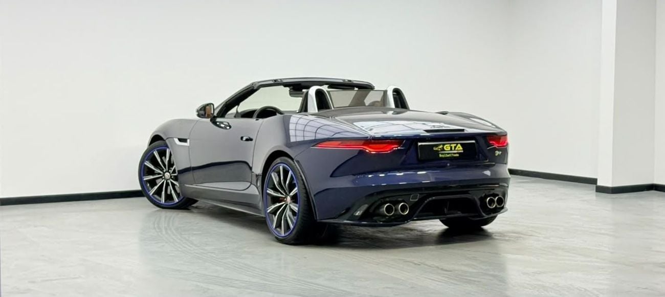 Jaguar F-TYPE R 2021 Jaguar F-Type P575 R Convertible, 2028 Masterclass Warranty + Service Pack, Very Low Km, Euro