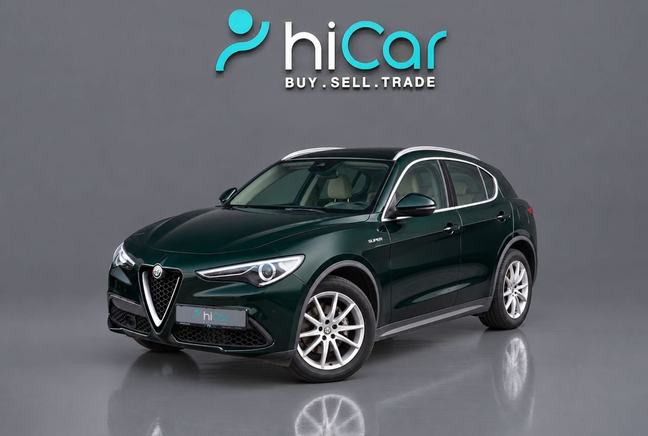 Alfa Romeo Stelvio SUPER AED 1,244 P.M • 0% Downpayment • Alfa Romeo Stelvio Super • 1 Year Warranty