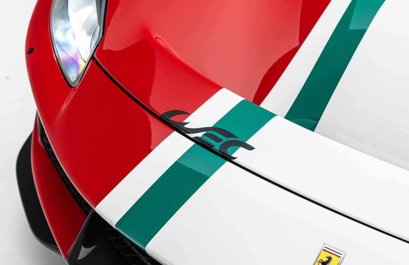 Ferrari 488 Pista High Spec 3.9L V8 Twin-Turbocharged Engine