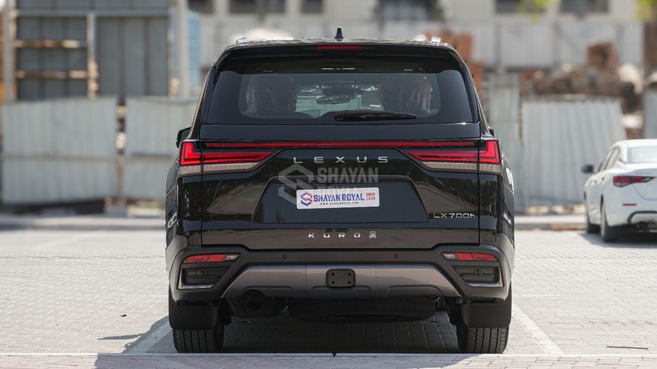 لكزس LX 700h VIP 3.5L HEV TWIN TURBO V6 BLACK EDITION | AUTO PARKING | AT 4WD 2026MY