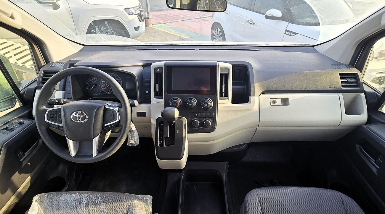 Toyota Hiace DX Toyota Hiace High Roof Black Bump 3.5l A/T White color 2026 Model