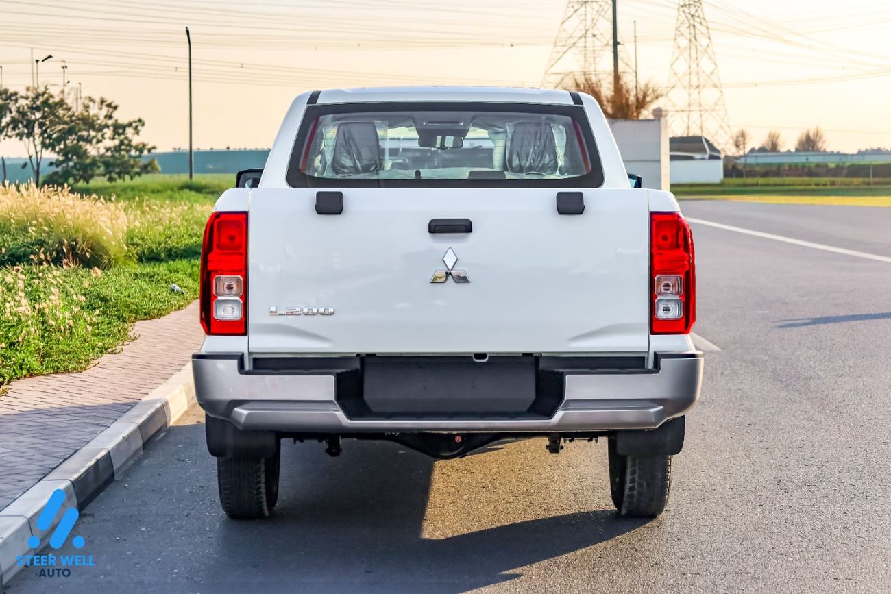 ميتسوبيشي L200 GL 2027 | كابينة مزدوجة، دفع رباعي، محرك ديزل 2.4 لتر | ناقل حركة يدوي 5 سرعات | فئة متوسطة | للتصدير ف