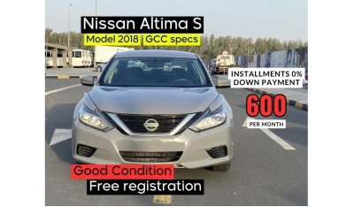 نيسان ألتيما Altima S | GCC specs | 2018 model | Good condition