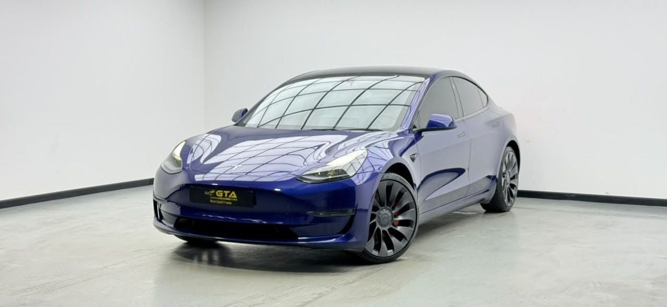 Tesla Model 3 PERFORMANCE 2023 Tesla Model 3 Performance, 2027 Tesla Warranty, Full Tesla Service History, Fully Loaded, GCC