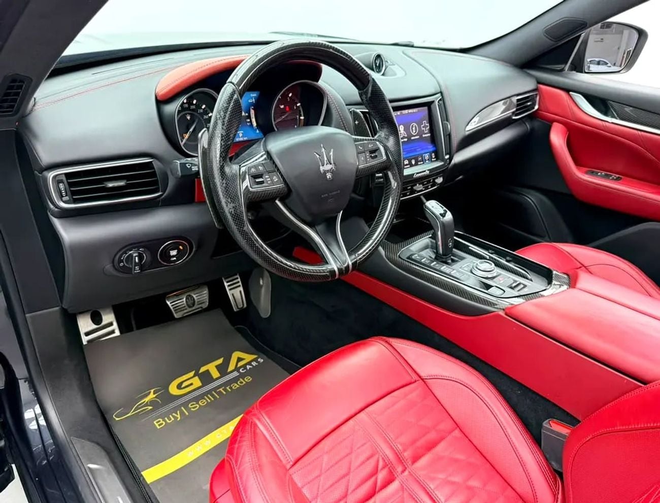 Maserati Levante Trofeo, Warranty, Carbon Fiber Interior, Excellent Condition, GCC
