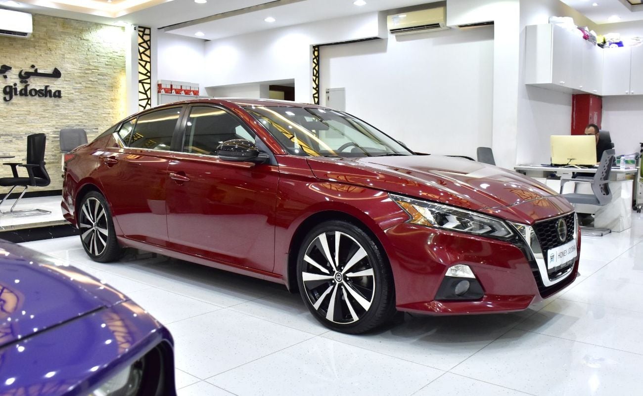 Nissan Altima SPORT EXCELLENT DEAL for our Nissan Altima SR ( 2020 Model ) in Red Color American Specs